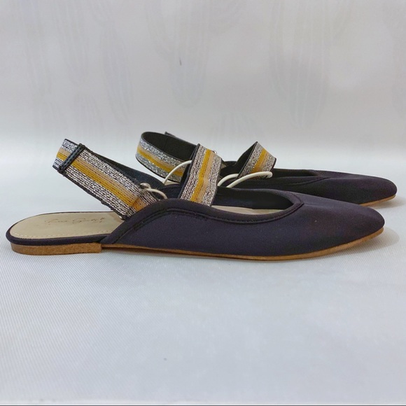 Zara Girl Shoes Zara Girl Navy Blue Adjustable Slingbacks Bnwt